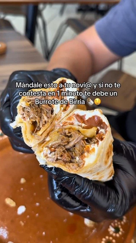 Burrote de birria