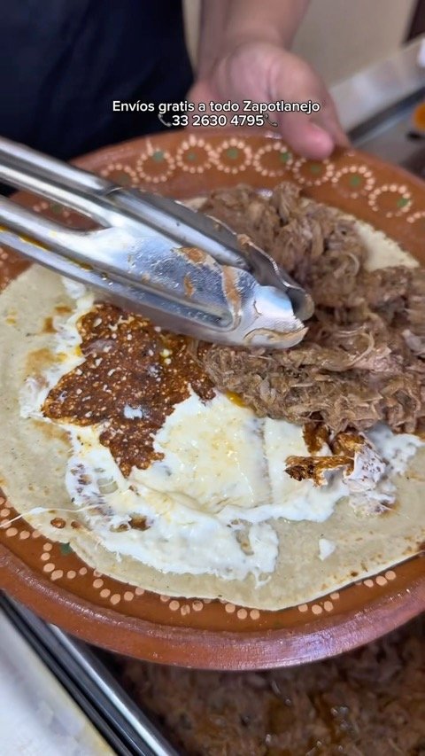 Barbacoa con queso